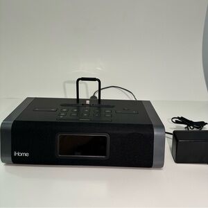 iHome Black Portable Audio System